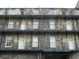 Industrial dwellings of the Victoria India Rubber Mills, Leith