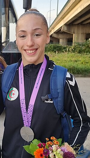 Kaylia Nemour Medaille D'argent 2023