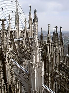 Koelner dom blick nach osten