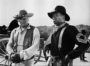 Leif Erickson Yaphet Kotto The High Chaparral 1968