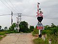 Level crossing in Hanoi