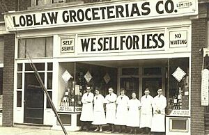 Loblaw Groceterias Co Limited Toronto ca 1923