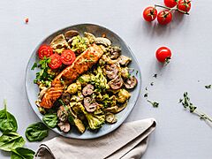 Mushroom Salmon Dish (46757285321)