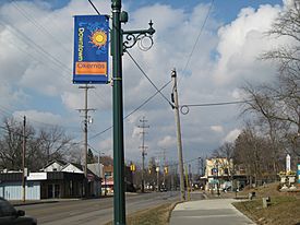 Intersection of Okemos and Hamilton Road