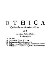 Spinoza Ethica