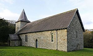 St Michael's Church at Cefnllys