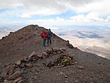 Volcan Copiapó summit