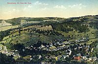 Woodstock, Vermont from Mount Tom