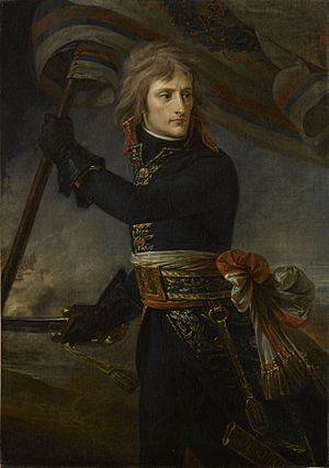 1801 Antoine-Jean Gros - Bonaparte on the Bridge at Arcole