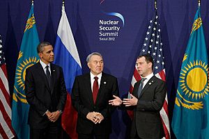 Dmitry Medvedev in South Korea, March 2012-15