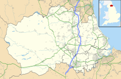 Gainford is located in County Durham
