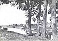 FMIB 33276 Fish Boats and Homes of Fishermen at Mayaguez, Porto Rico