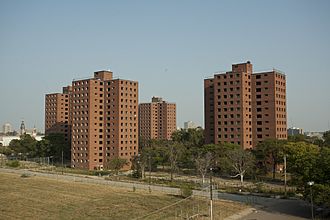 Fredrick Douglass Housing Project Towers 2010.jpg