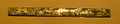 Gilded Bronze Ruler - 1 chi = 231 cm. Western Han (206 BCE - CE 8). Hanzhong City