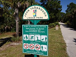 John Yarbrough Park Entrance.JPG