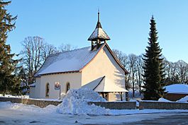 The chapel of Notre Dame des Anges in Enges