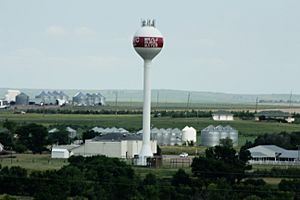 Kennebec SD water tower