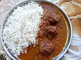 Kofte Chawal from India