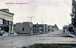 MainStreetSouthBlackCreekWI1907