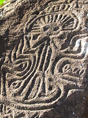 Nicaragua Ometepe pétroglyphes 1