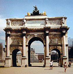 Paris arc du carrousel