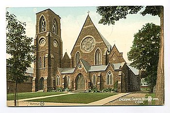 PostcardEpiscopalChurchMiddletownCT1910