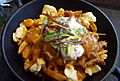 Poutine at Le Champlain in Quebec City