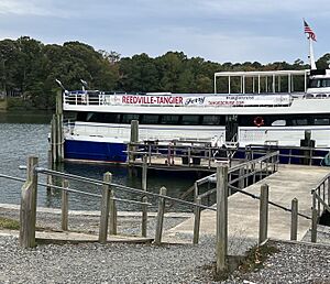 Reedville-Tangier cruise boat