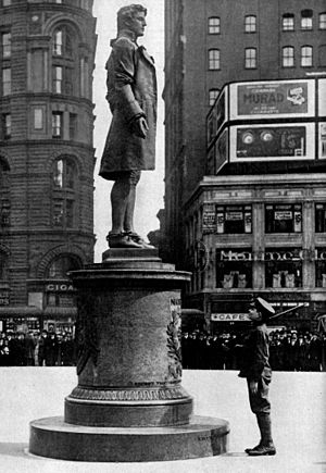 Statue of Nathan Hale NGM-v31-p290.jpg