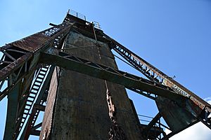 The Institute shaft and headgear