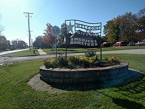 Welcome to Gifford sign