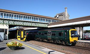 Weston-super-Mare - GWR 158957 and 166204