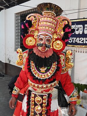 Yakshagana Veerabhadra Thenkuthittu