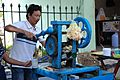 Yangon sugarcane press