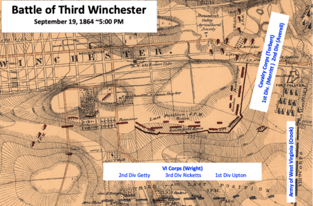 3rd Winchester Final Stand View from east