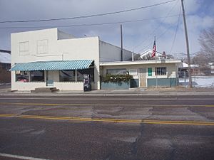 Aurora city office building on North Main Street (SR-260), April 2010