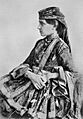 Azerbaijani woman from Baku in national costume, circa 1890s