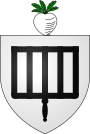 Blason ville be Lokeren (avec ornements).svg