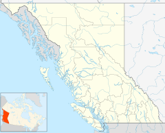McDame is located in British Columbia