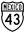 Carretera federal 43.svg