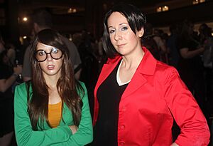 Cosplay of Daria and Jane