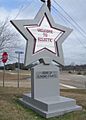 Eclectic Alabama Welcome Sign