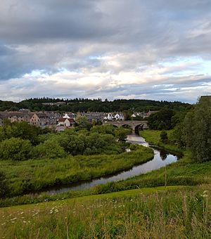 Ellon Town Centre and the River Ythan.jpg