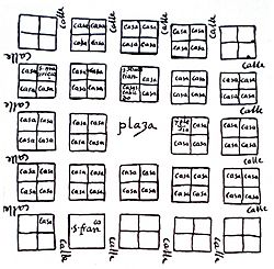 First Map of Caracas, 1578