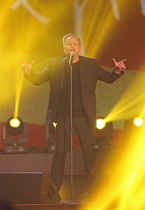 Herbert Grönemeyer at 214. Wetten, dass.. show in Graz, 8. Nov. 2014 02