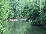 Indian fish weir Smith River Henry County Virginia