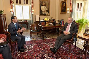 Julian Castro and Harry Reid