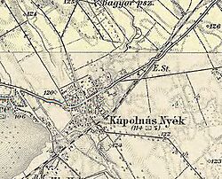 Kápolnásnyék-harmadik-katonai-felmérés-térképe