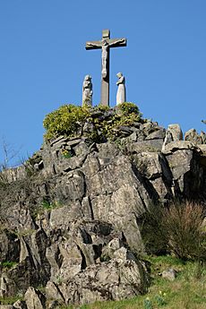 Mount Saint Bernard Abbey, High Calvary detail