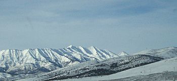 Mt. Nebo of the Wasatch Mountain Range